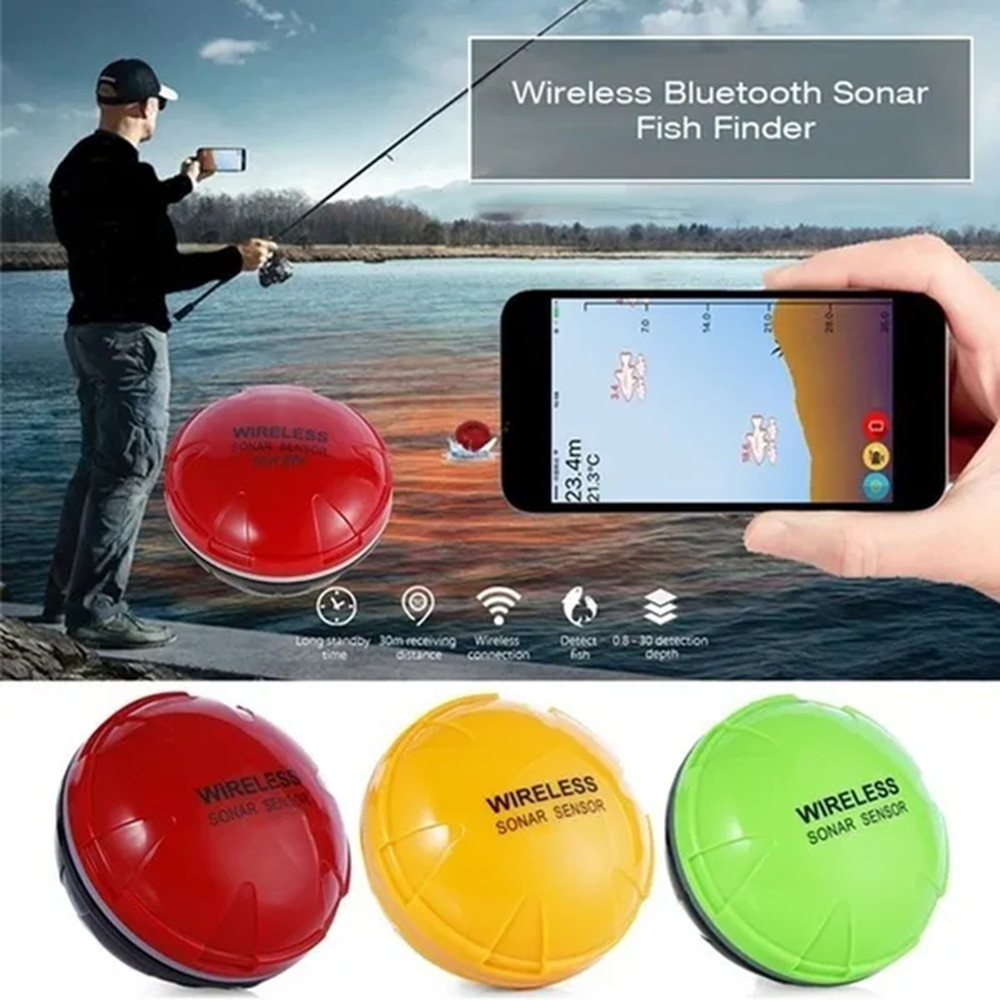 PUPOPAN 100 متر العلامة التجار - مراجعة Fish Finder Gps وسعره