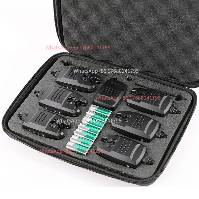 FA214-6 معدات صيد الكارب مع إض - مراجعة Bite Alarm وسعره